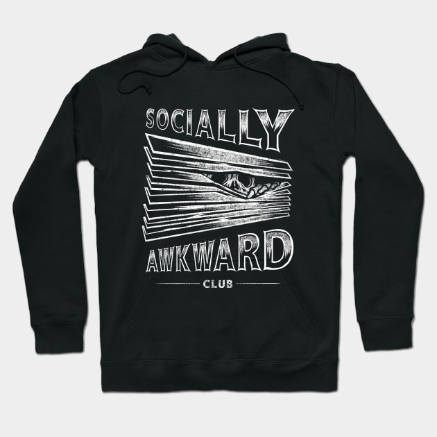 Socially Awkward Club Hoodie by saimen